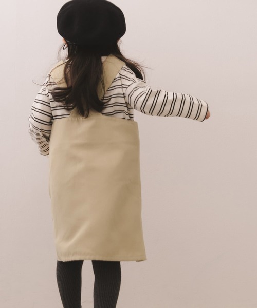 URBAN RESEARCH DOORS（アーバンリサーチドアーズ）の「キモウジャンパースカート(KIDS)（ジャンパースカート・キッズ・ベージュ/チェック・120/105/150/135）」の11枚目の写真
