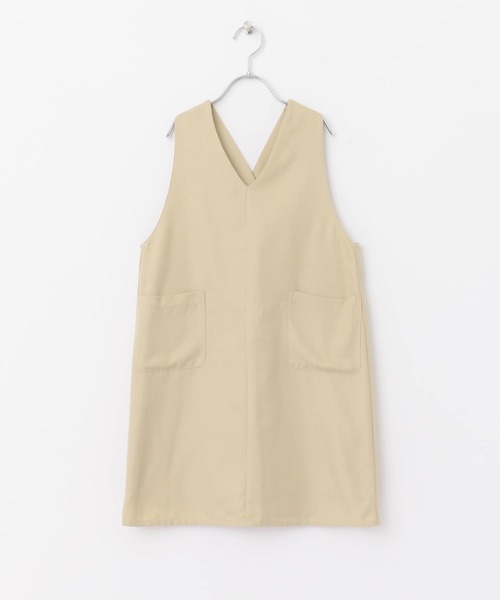 URBAN RESEARCH DOORS（アーバンリサーチドアーズ）の「キモウジャンパースカート(KIDS)（ジャンパースカート・キッズ・ベージュ/チェック・120/105/150/135）」の22枚目の写真