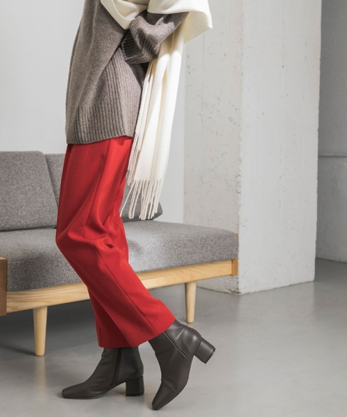 URBAN RESEARCH（アーバンリサーチ）の「ウール混タックカラーパンツ（その他パンツ・レディース・ベージュ系その他/ブルー/レッド・34/36/38）」の15枚目の写真