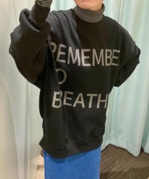 AS KNOW AS PINKY | BIGに伝えて想いをプルオーバー(スウェット)