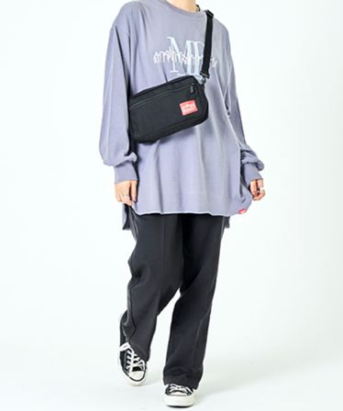 Manhattan Portage(マンハッタンポーテージ)の「Manhattan Portage/マンハッタンポーテージ ショルダーバック Jogger Bag MP1404L(ショルダーバッグ・メンズ・ブラック・FREE)」の13枚目の写真