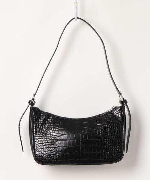 MURUA（ムルーア）の「ソフトカーブミニBAG（ハンドバッグ・レディース・ブラック/アイボリー・FREE）」の6枚目の写真