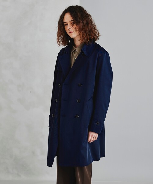 tk.TAKEO KIKUCHI（ティーケータケオキクチ）の「コンパクトツイルトレンチコート（トレンチコート・メンズ・ベージュ/ネイビー・01/02/03/04/05）」の19枚目の写真