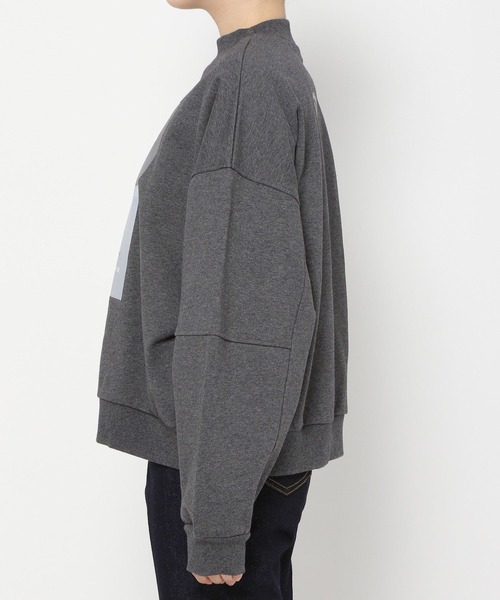 PAGEBOY（ページボーイ）の「サンドフォトウラケプルオーバー（スウェット・レディース・ピンク/オートミール/チャコールグレー・FREE）」の13枚目の写真