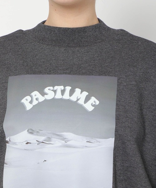 PAGEBOY（ページボーイ）の「サンドフォトウラケプルオーバー（スウェット・レディース・ピンク/オートミール/チャコールグレー・FREE）」の15枚目の写真