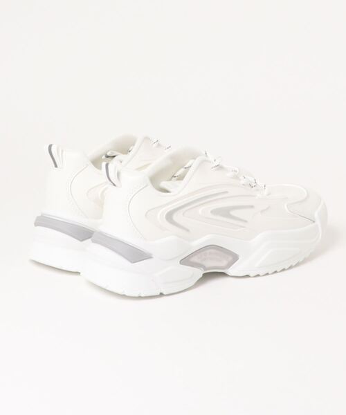 SVEC（シュベック）の「チャンキーソール ダッドシューズ（スニーカー・メンズ・ホワイト/ブラック/ホワイト×ブラック・42/40/44）」の9枚目の写真