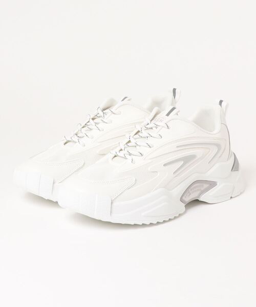 SVEC（シュベック）の「チャンキーソール ダッドシューズ（スニーカー・メンズ・ホワイト/ブラック/ホワイト×ブラック・42/40/44）」の12枚目の写真