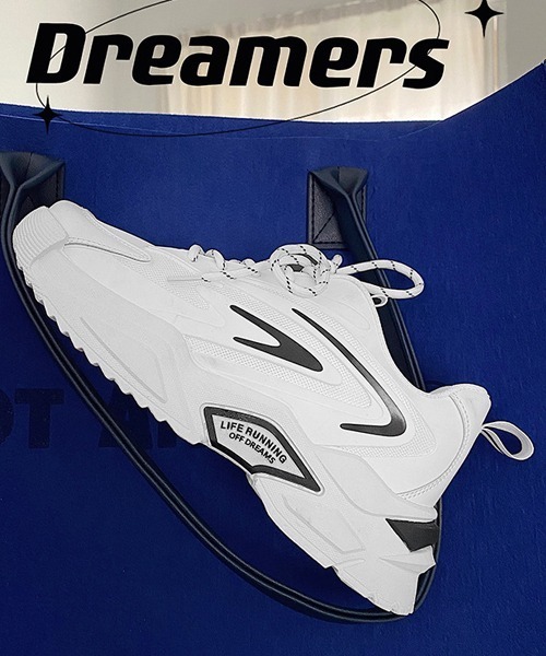 SVEC（シュベック）の「チャンキーソール ダッドシューズ（スニーカー・メンズ・ホワイト/ブラック/ホワイト×ブラック・42/40/44）」の21枚目の写真