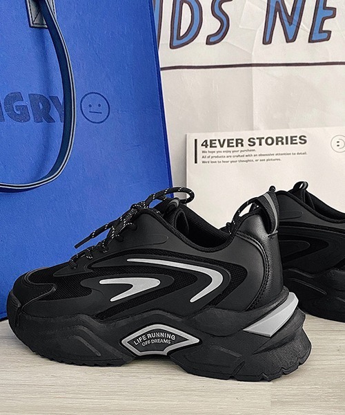 SVEC（シュベック）の「チャンキーソール ダッドシューズ（スニーカー・メンズ・ホワイト/ブラック/ホワイト×ブラック・42/40/44）」の16枚目の写真