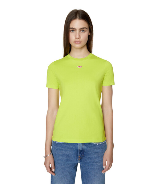 DIESEL（ディーゼル）の「レディース Tシャツ クルーネック 半袖（Tシャツ/カットソー・レディース・ホワイト/ブラック/ブルー/パープル/その他・SMALL/MEDIUM/LARGE/X-SMALL/X-LARGE）」の5枚目の写真