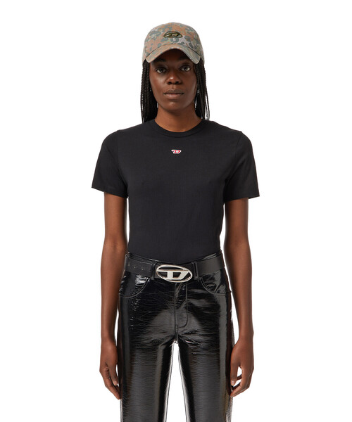 DIESEL（ディーゼル）の「レディース Tシャツ クルーネック 半袖（Tシャツ/カットソー・レディース・ホワイト/ブラック/ブルー/パープル/その他・SMALL/MEDIUM/LARGE/X-SMALL/X-LARGE）」の19枚目の写真