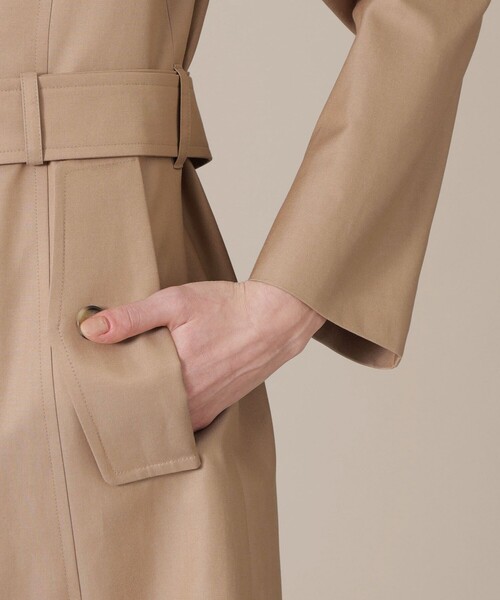 MACKINTOSH LONDON(マッキントッシュ ロンドン)の「【2022春夏モデル】【GABARDINE 19】【LOGIE/ロージー】トレンチコート(トレンチコート・レディース・ベージュ系その他3/ダークネイビー・40/38/36)」の7枚目の写真
