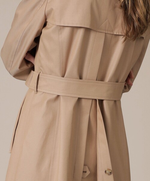 MACKINTOSH LONDON(マッキントッシュ ロンドン)の「【2022春夏モデル】【GABARDINE 19】【LOGIE/ロージー】トレンチコート(トレンチコート・レディース・ベージュ系その他3/ダークネイビー・40/38/36)」の6枚目の写真
