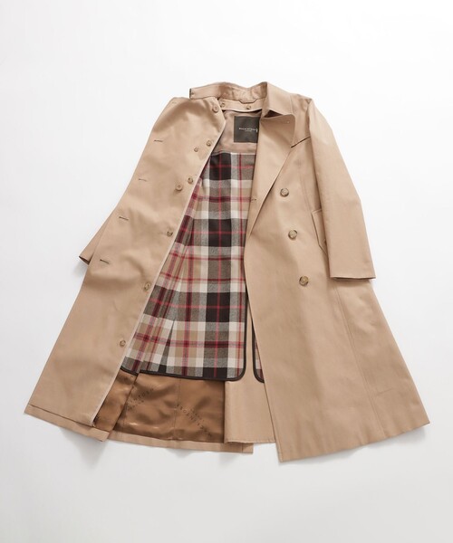 MACKINTOSH LONDON(マッキントッシュ ロンドン)の「【2022春夏モデル】【GABARDINE 19】【LOGIE/ロージー】トレンチコート(トレンチコート・レディース・ベージュ系その他3/ダークネイビー・40/38/36)」の5枚目の写真