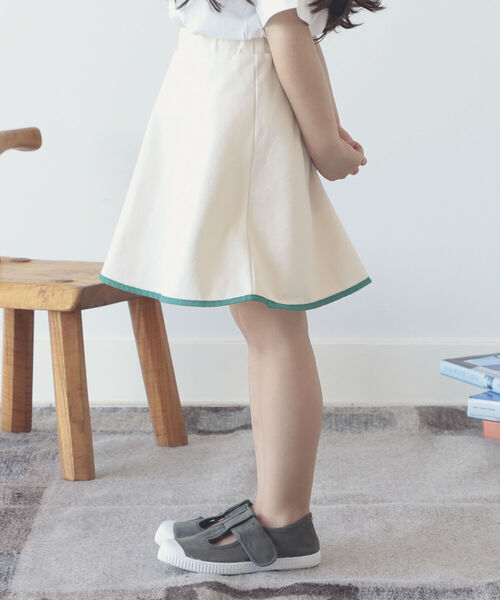 B:MING by BEAMS（ビーミングバイビームス）の「B:MING by BEAMS / 天竺 サーキュラー スカート（100~130cm）（スカート・キッズ・アイボリー/イエロー・100/110/120/130）」の21枚目の写真