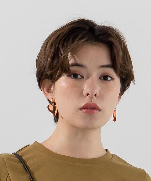 CITEN(シテン)の「<CITEN(シテン)>クリアモチーフ ピアス(ピアス(両耳用)・レディース・シルバー/オレンジ/ケリー・FREE)」の14枚目の写真