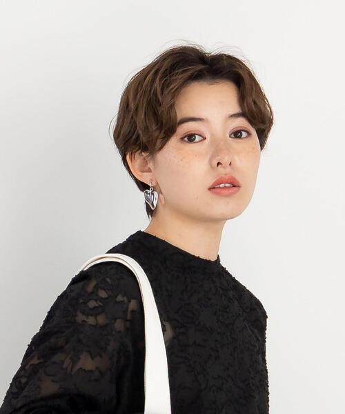 CITEN(シテン)の「<CITEN(シテン)>クリアモチーフ ピアス(ピアス(両耳用)・レディース・シルバー/オレンジ/ケリー・FREE)」の13枚目の写真