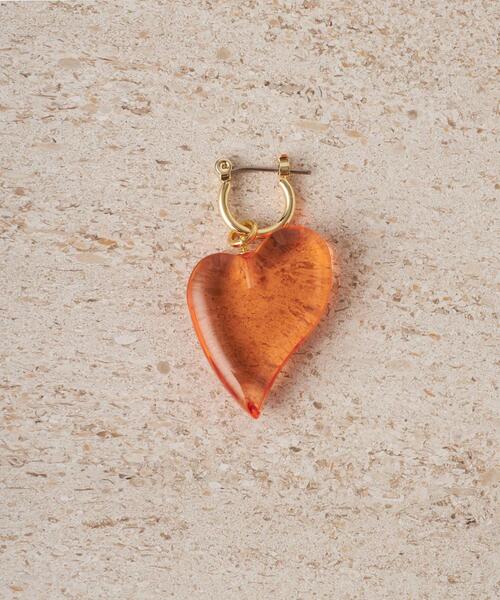 CITEN(シテン)の「<CITEN(シテン)>クリアモチーフ ピアス(ピアス(両耳用)・レディース・シルバー/オレンジ/ケリー・FREE)」の12枚目の写真