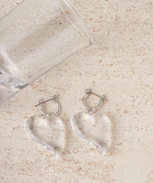 CITEN(シテン)の「<CITEN(シテン)>クリアモチーフ ピアス(ピアス(両耳用)・レディース・シルバー/オレンジ/ケリー・FREE)」の16枚目の写真