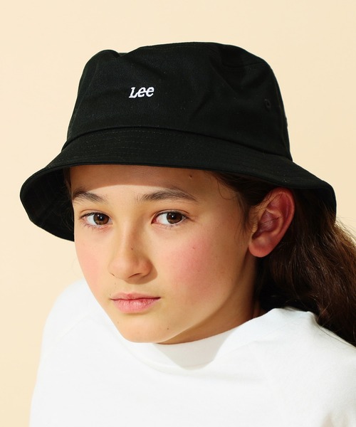 Lee（リー）の「Lee/リー【KIDS・大人】バケットハット（ハット・メンズ・ホワイト/ブラック/ベージュ/ネイビー/オレンジ/ライトグリーン/ブラック系その他/ブルー系その他/ベージュ系その他/ホワイト系その他・SMALL/MEDIUM）」の2枚目の写真