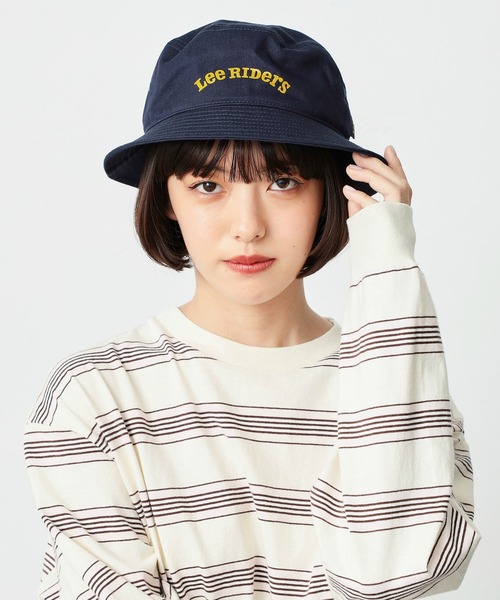 Lee（リー）の「Lee/リー【KIDS・大人】バケットハット（ハット・メンズ・ホワイト/ブラック/ベージュ/ネイビー/オレンジ/ライトグリーン/ブラック系その他/ブルー系その他/ベージュ系その他/ホワイト系その他・SMALL/MEDIUM）」の22枚目の写真