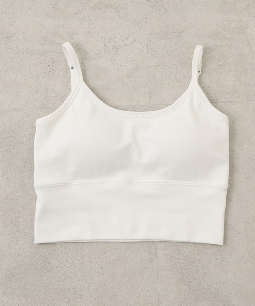 one after another NICE CLAUP(ワンアフターアナザーナイスクラップ)の「マストバイのトレンドアイテム ブラトップ(キャミソール・レディース・チャコールグレー/ブラウン/オフホワイト・FREE)」の9枚目の写真