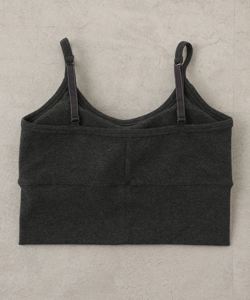 one after another NICE CLAUP(ワンアフターアナザーナイスクラップ)の「マストバイのトレンドアイテム ブラトップ(キャミソール・レディース・チャコールグレー/ブラウン/オフホワイト・FREE)」の14枚目の写真