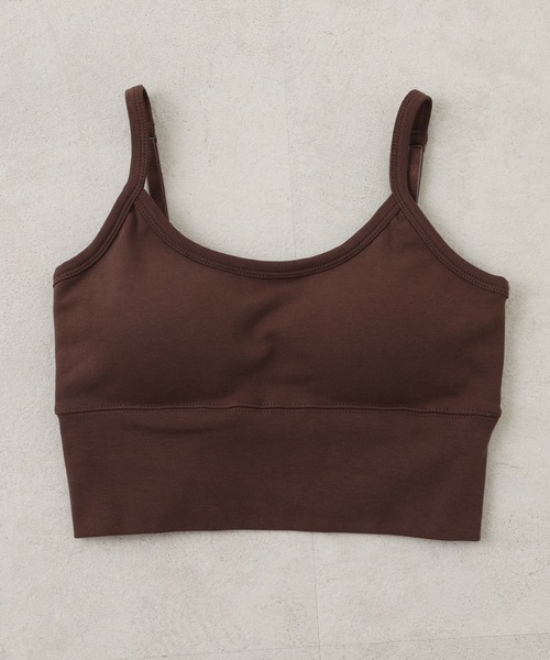 one after another NICE CLAUP(ワンアフターアナザーナイスクラップ)の「マストバイのトレンドアイテム ブラトップ(キャミソール・レディース・チャコールグレー/ブラウン/オフホワイト・FREE)」の11枚目の写真