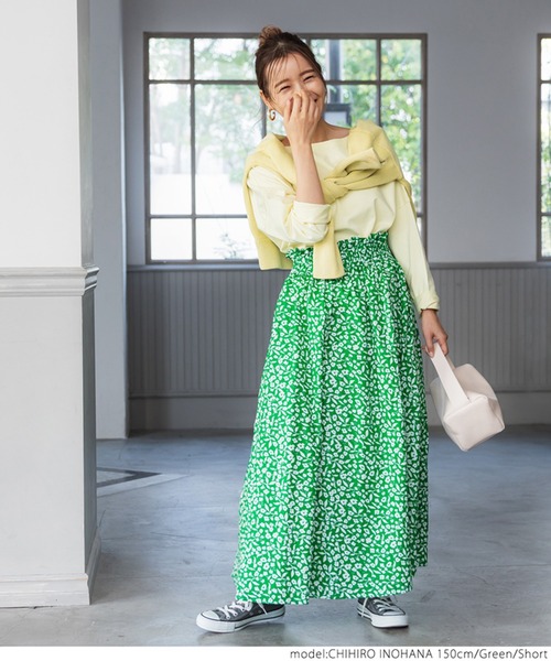 シルエットフラワースカート（スカート）｜coca（coca）（コカ