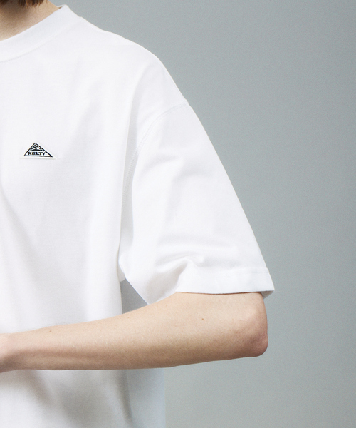 KELTY(ケルティ)の「WEB限定 KELTY×MYSELF ABAHOUSE/ケルティ 別注 ワンポイント ヴィンテージロゴ Tシャツ(Tシャツ/カットソー・メンズ・ホワイト/ブラック/ベージュ/グリーン・46/48/50)」の9枚目の写真
