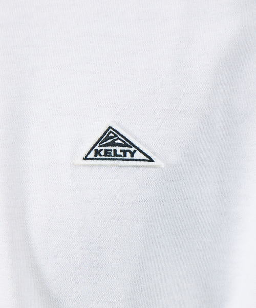 KELTY(ケルティ)の「WEB限定 KELTY×MYSELF ABAHOUSE/ケルティ 別注 ワンポイント ヴィンテージロゴ Tシャツ(Tシャツ/カットソー・メンズ・ホワイト/ブラック/ベージュ/グリーン・46/48/50)」の10枚目の写真