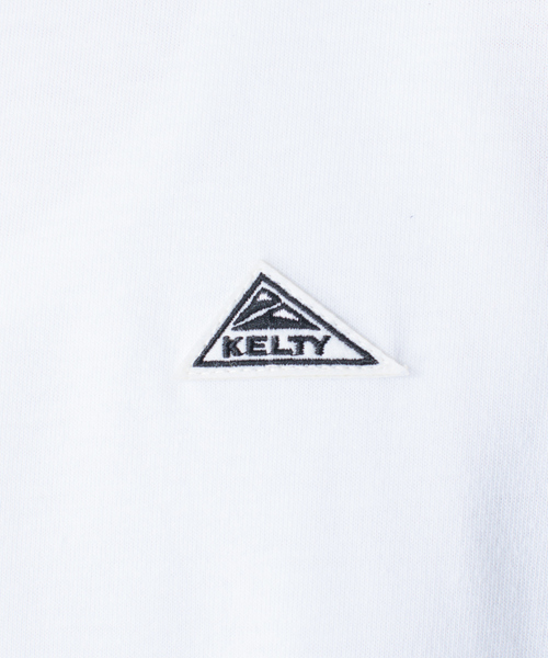 KELTY(ケルティ)の「WEB限定 KELTY×MYSELF ABAHOUSE/ケルティ 別注 ワンポイント ヴィンテージロゴ Tシャツ(Tシャツ/カットソー・メンズ・ホワイト/ブラック/ベージュ/グリーン・46/48/50)」の12枚目の写真