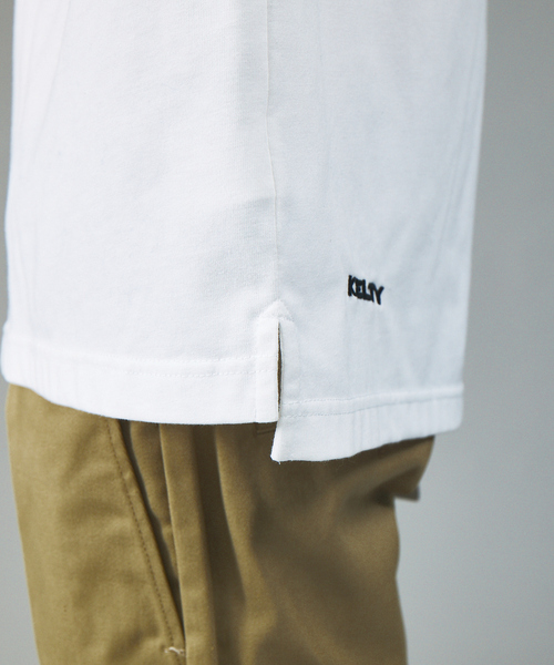 KELTY(ケルティ)の「WEB限定 KELTY×MYSELF ABAHOUSE/ケルティ 別注 ワンポイント ヴィンテージロゴ Tシャツ(Tシャツ/カットソー・メンズ・ホワイト/ブラック/ベージュ/グリーン・46/48/50)」の13枚目の写真