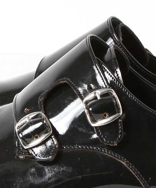 AMERICAN RAG CIE(アメリカンラグシー)の「CAMINANDO × AMERICAN RAG CIE シャークソールモンクストラップシューズ(ドレスシューズ・メンズ・ブラック/ブラック系その他・8/9/10)」の9枚目の写真