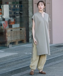 Munich | コットンライトインレーサイドスリットプルオーバー(Tシャツ/カットソー)