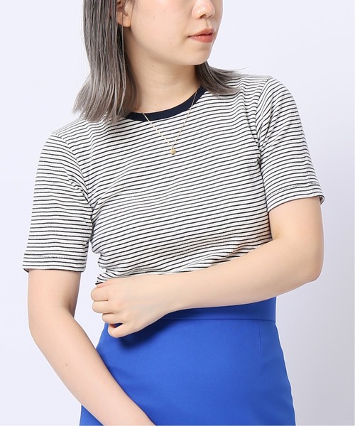 MILLER(ミラー)の「【MILLER/ミラー】ヘビーハリヌキリブTシャツ(Tシャツ/カットソー・レディース・ネイビー/イエロー/グリーン/バーガンディー・FREE)」の2枚目の写真