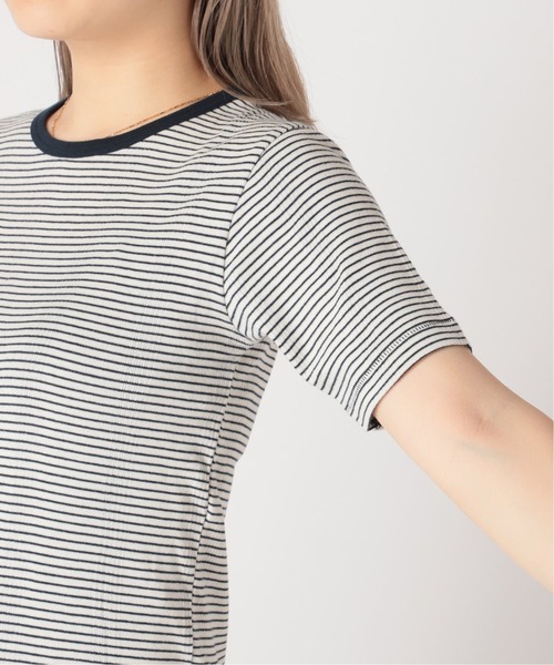 MILLER(ミラー)の「【MILLER/ミラー】ヘビーハリヌキリブTシャツ(Tシャツ/カットソー・レディース・ネイビー/イエロー/グリーン/バーガンディー・FREE)」の17枚目の写真