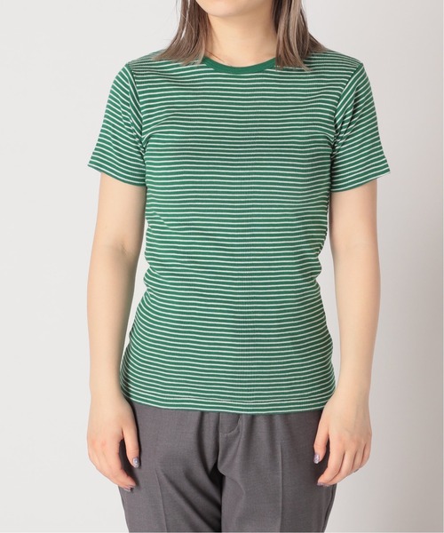 MILLER(ミラー)の「【MILLER/ミラー】ヘビーハリヌキリブTシャツ(Tシャツ/カットソー・レディース・ネイビー/イエロー/グリーン/バーガンディー・FREE)」の20枚目の写真