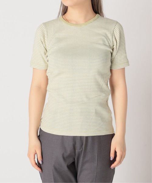 MILLER(ミラー)の「【MILLER/ミラー】ヘビーハリヌキリブTシャツ(Tシャツ/カットソー・レディース・ネイビー/イエロー/グリーン/バーガンディー・FREE)」の22枚目の写真