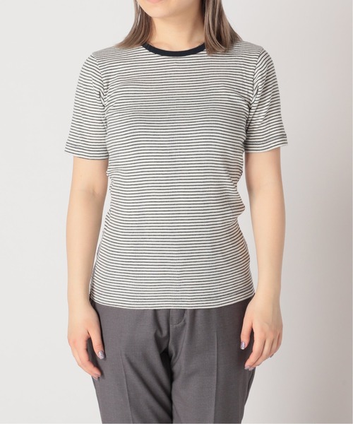MILLER(ミラー)の「【MILLER/ミラー】ヘビーハリヌキリブTシャツ(Tシャツ/カットソー・レディース・ネイビー/イエロー/グリーン/バーガンディー・FREE)」の12枚目の写真