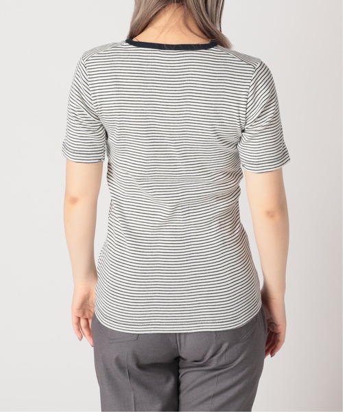 MILLER(ミラー)の「【MILLER/ミラー】ヘビーハリヌキリブTシャツ(Tシャツ/カットソー・レディース・ネイビー/イエロー/グリーン/バーガンディー・FREE)」の14枚目の写真