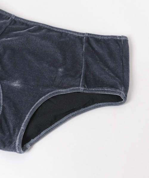 URBAN RESEARCH(アーバンリサーチ)の「Swim URBAN RESEARCH スイム ベロアハイウエストショーツ(水着・レディース・ブルー/ブラウン・SMALL/MEDIUM)」の21枚目の写真