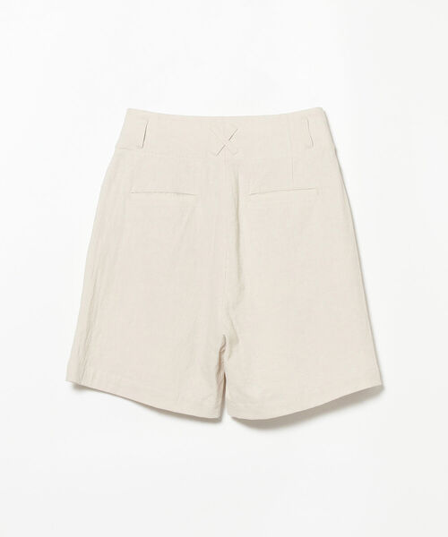 B:MING by BEAMS(ビーミングバイビームス)の「B:MING by BEAMS / 麻混 ショートパンツ 22SS(その他パンツ・レディース・オリーブ/アイボリー・MEDIUM/SMALL)」の19枚目の写真