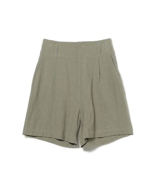 B:MING by BEAMS(ビーミングバイビームス)の「B:MING by BEAMS / 麻混 ショートパンツ 22SS(その他パンツ・レディース・オリーブ/アイボリー・MEDIUM/SMALL)」の21枚目の写真