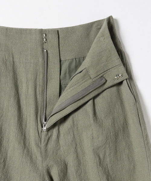 B:MING by BEAMS(ビーミングバイビームス)の「B:MING by BEAMS / 麻混 ショートパンツ 22SS(その他パンツ・レディース・オリーブ/アイボリー・MEDIUM/SMALL)」の22枚目の写真