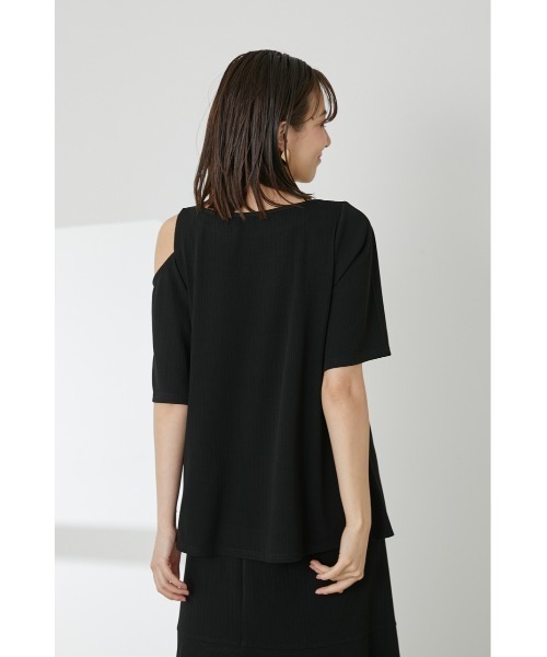 LILIDIA（リリディア）の「ランダムリブアシメTOP（Tシャツ/カットソー・レディース・ライトブラウン/ブラック/ピンク・SMALL/MEDIUM）」の22枚目の写真