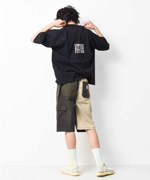 RAT EFFECT(ラットエフェクト)の「ベイカーカーゴハーフパンツ(カーゴパンツ・キッズ・チャコールグレー/ブラック/カーキ/ブラック系その他/グレー系その他/ライトベージュ・120/130/140/150/160)」の13枚目の写真