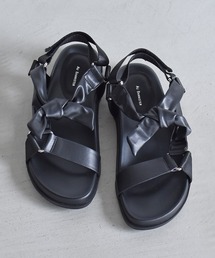 Au BANNISTER | 【WEB限定】軽量/厚底 リボン スポーツ サンダル(サンダル)