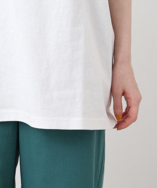 DRESKIP（ドレスキップ）の「◆【wrangler(ラングラー)別注】 カレッジTシャツ（Tシャツ/カットソー・レディース・チャコールグレー/オフホワイト/ダークオレンジ・00）」の9枚目の写真