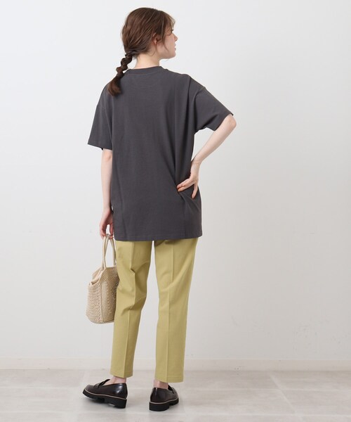 DRESKIP（ドレスキップ）の「◆【wrangler(ラングラー)別注】 カレッジTシャツ（Tシャツ/カットソー・レディース・チャコールグレー/オフホワイト/ダークオレンジ・00）」の17枚目の写真